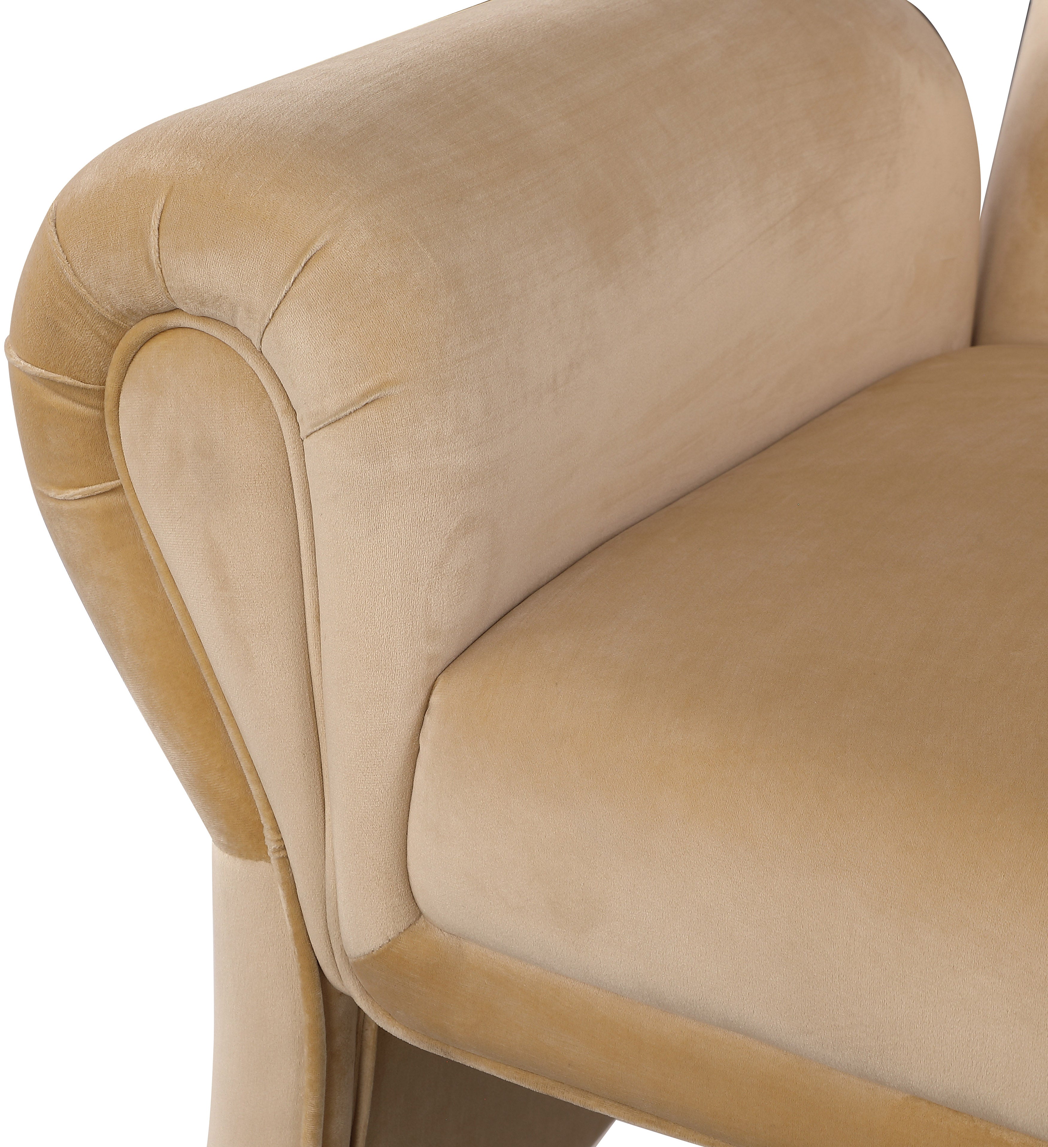 Fleurette Velvet Upholstered Accent Chair