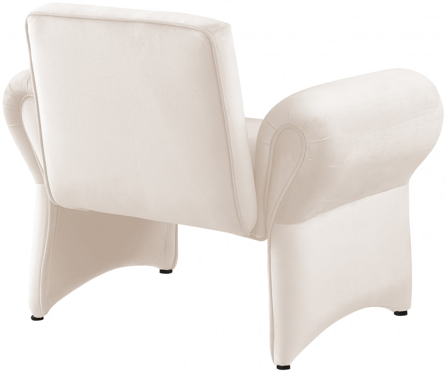 Fleurette Velvet Upholstered Accent Chair