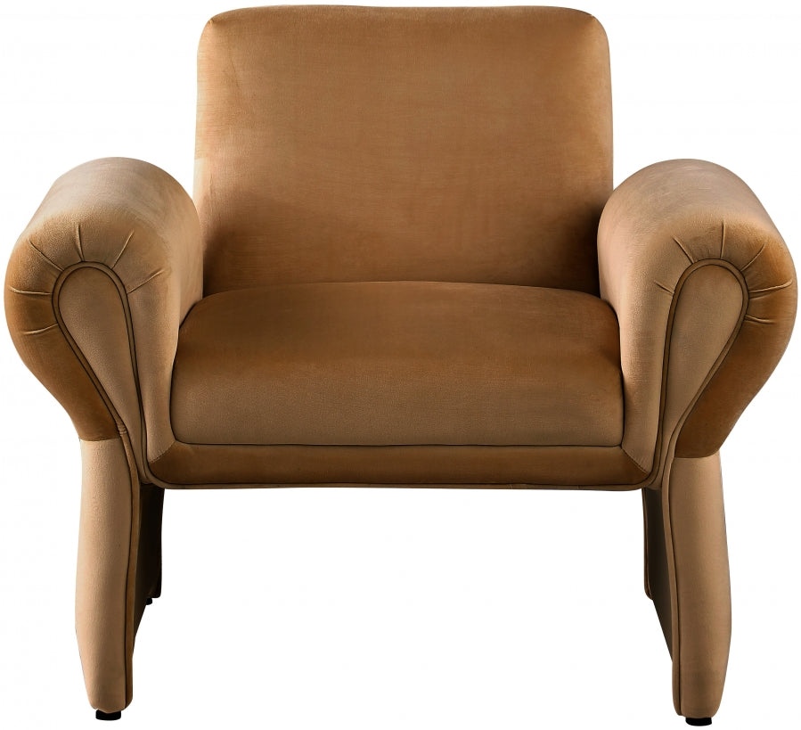 Fleurette Velvet Upholstered Accent Chair