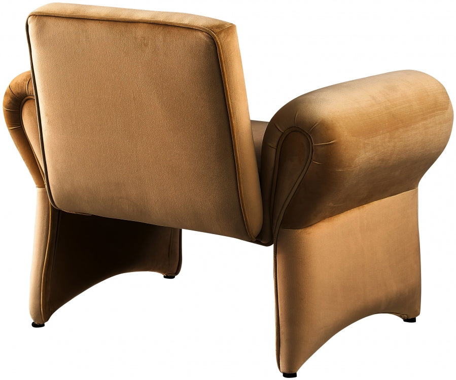 Fleurette Velvet Upholstered Accent Chair