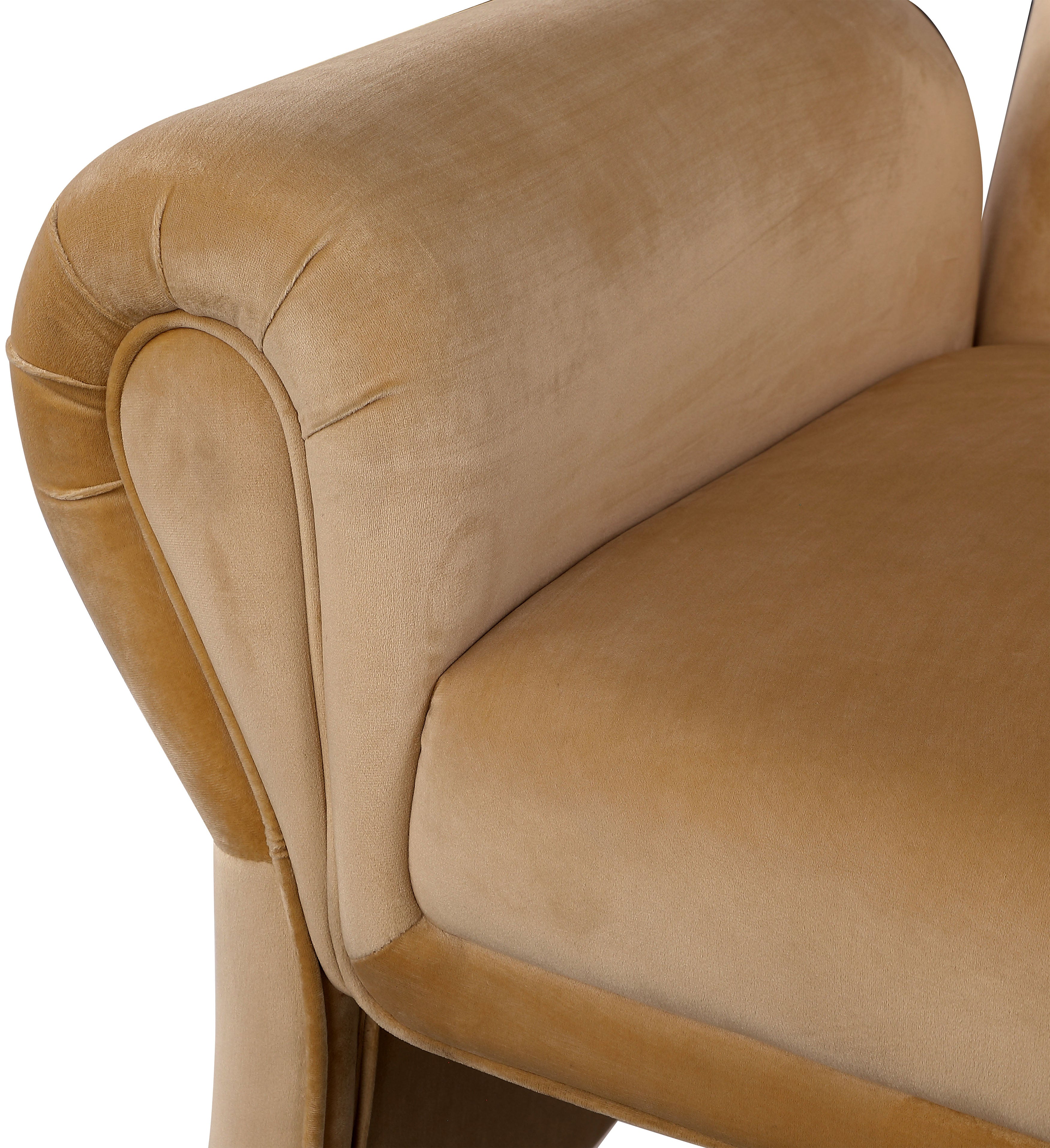 Fleurette Velvet Upholstered Accent Chair