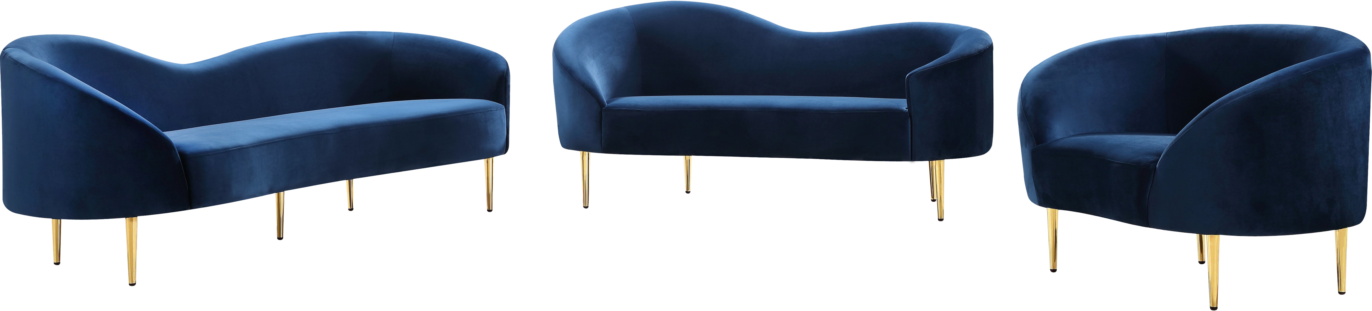 Fauteuil d'appoint rembourré en chenille Vivi