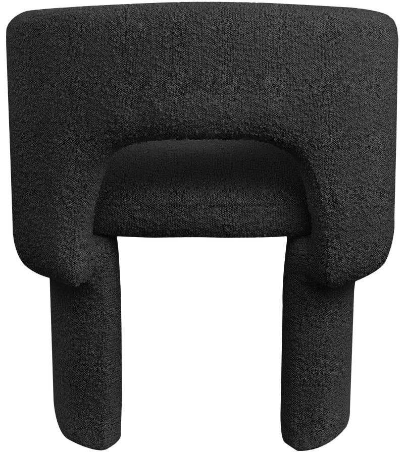 Fauteuil d'appoint rembourré en chenille Vivi