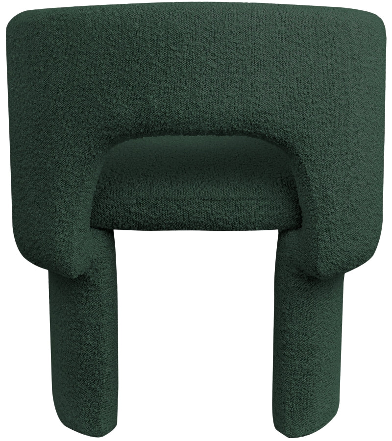 Fauteuil d'appoint rembourré en chenille Vivi