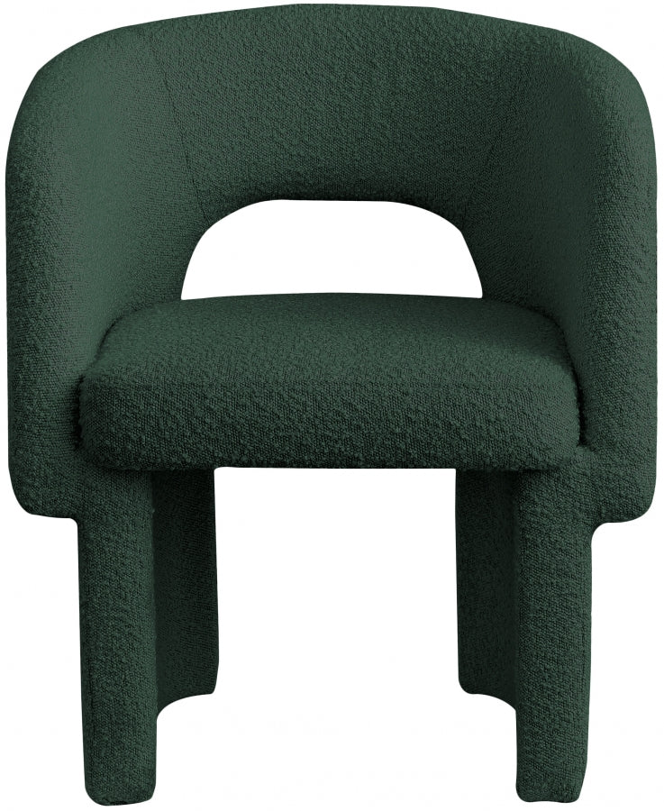 Fauteuil d'appoint rembourré en chenille Vivi