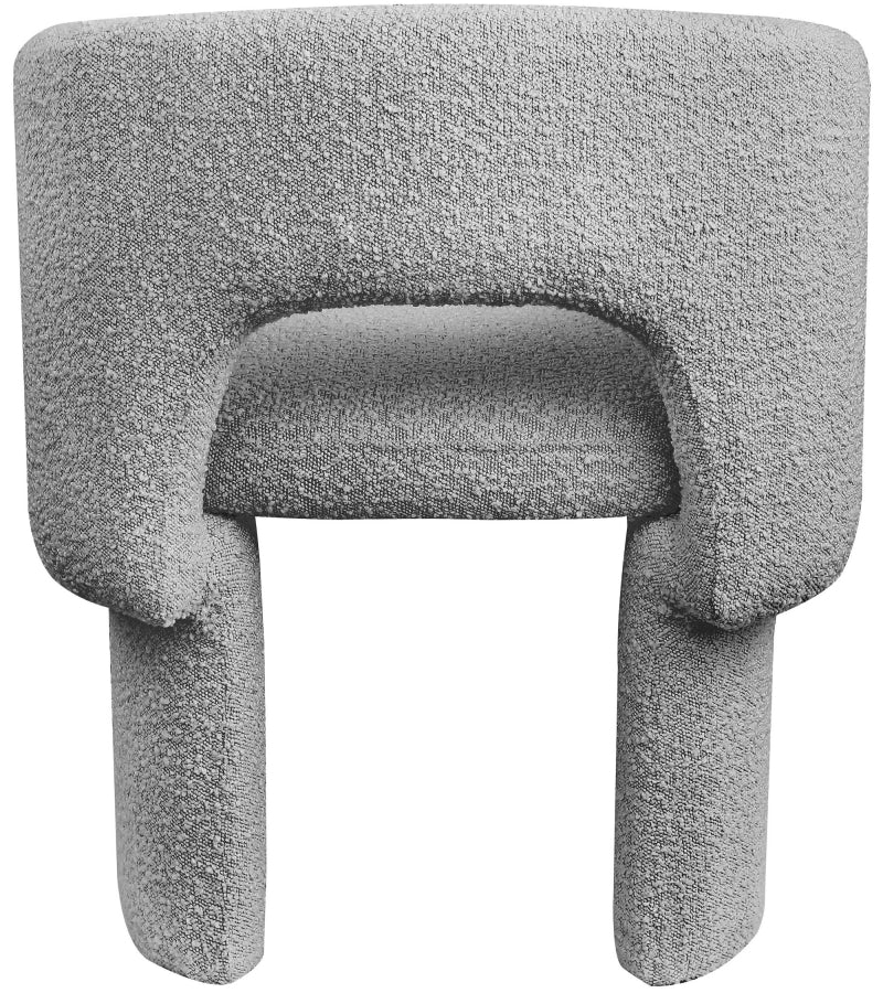 Fauteuil d'appoint rembourré en chenille Vivi