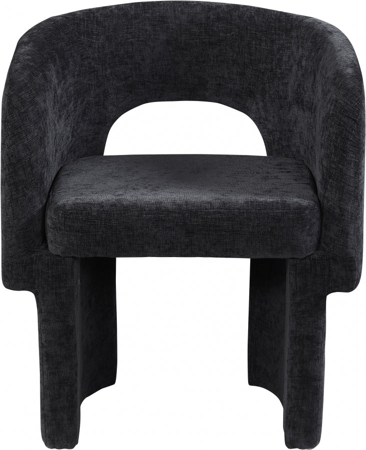 Fauteuil d'appoint rembourré en chenille Vivi