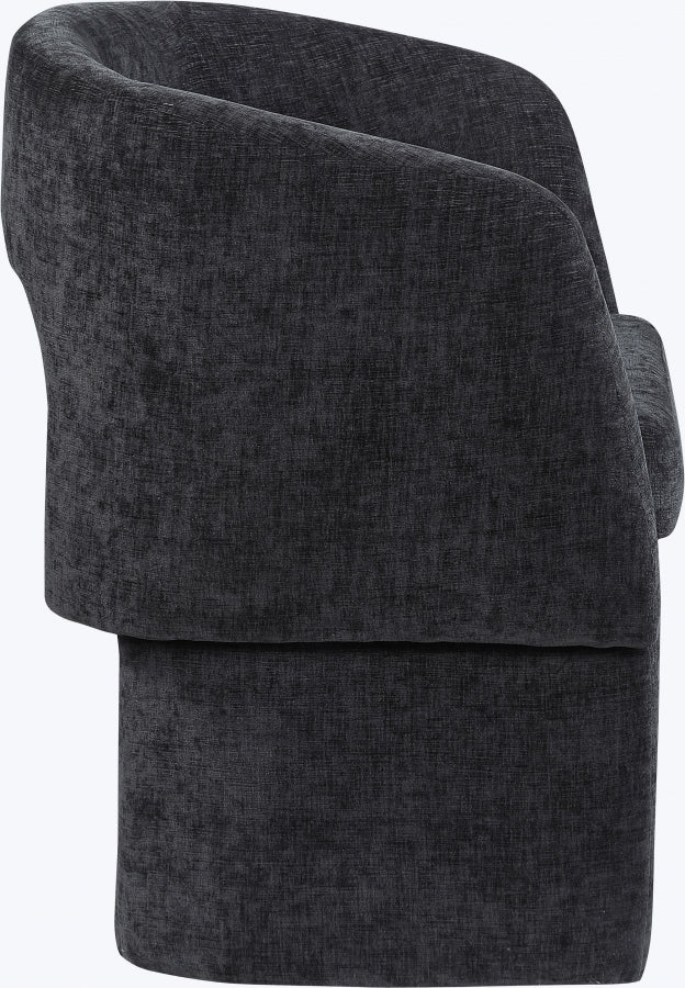Fauteuil d'appoint rembourré en chenille Vivi
