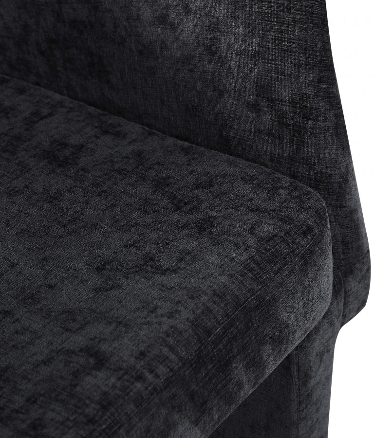 Fauteuil d'appoint rembourré en chenille Vivi