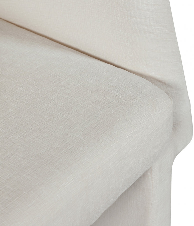 Fauteuil d'appoint rembourré en chenille Vivi