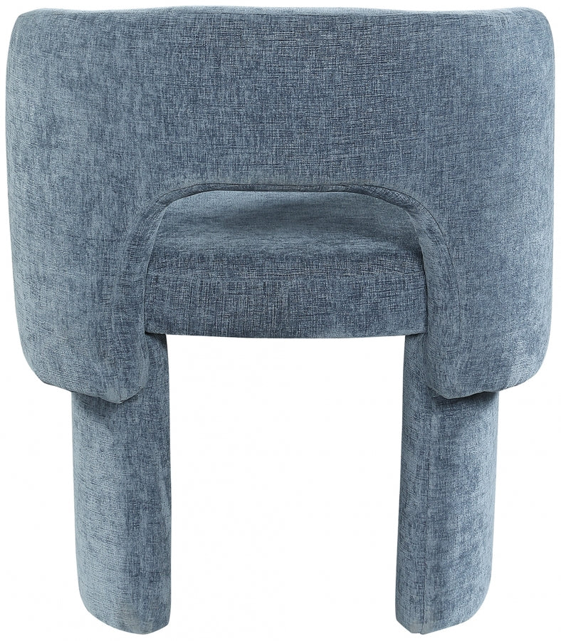 Fauteuil d'appoint rembourré en chenille Vivi