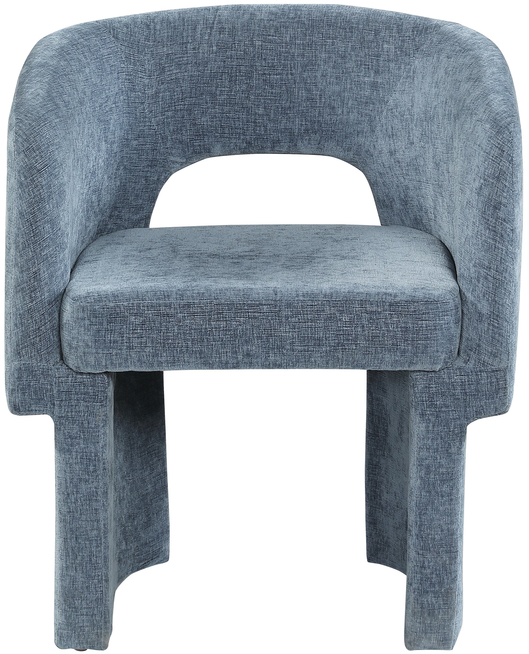 Fauteuil d'appoint rembourré en chenille Vivi