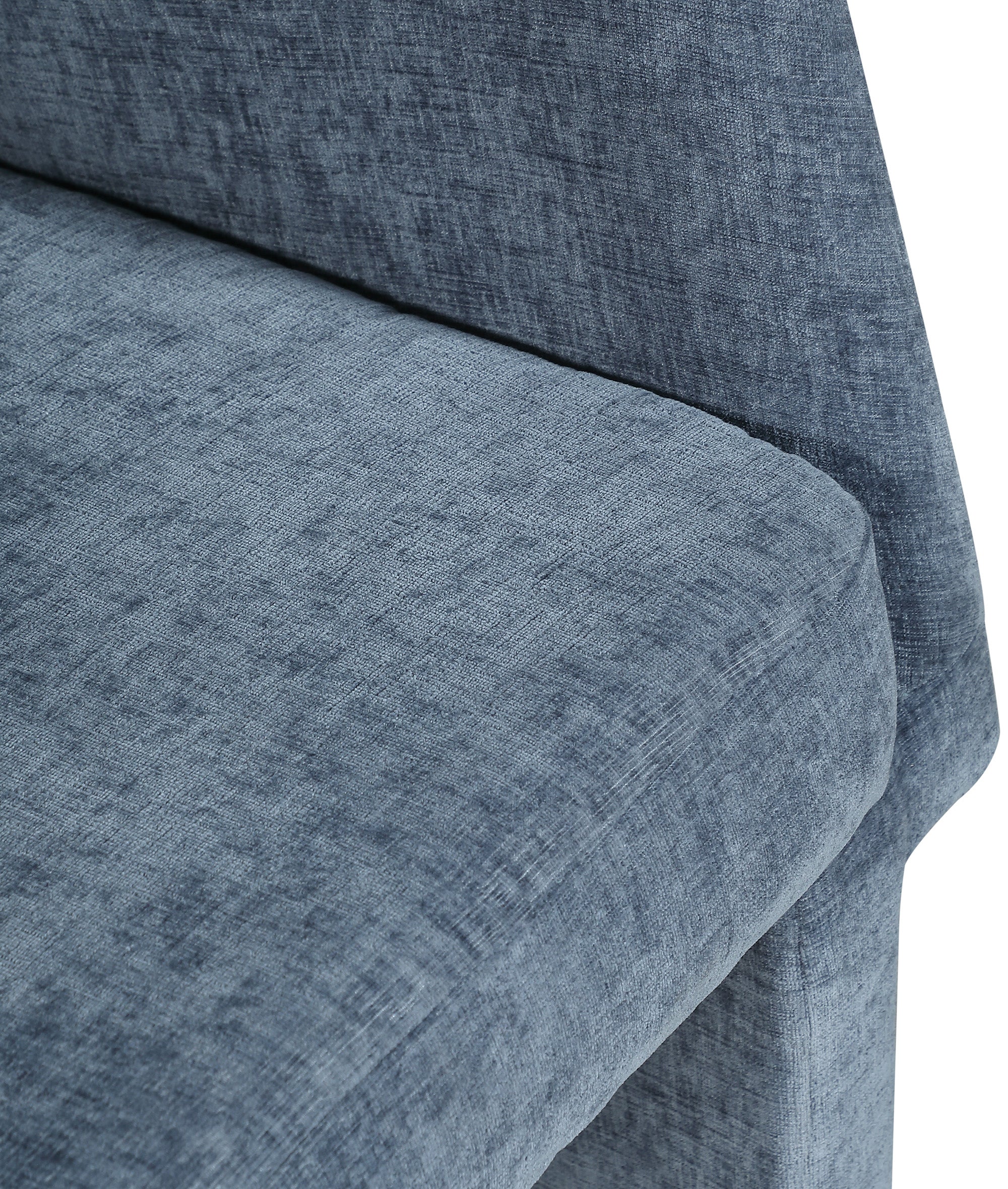 Fauteuil d'appoint rembourré en chenille Vivi