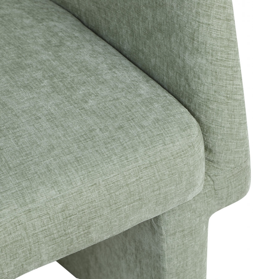 Fauteuil d'appoint rembourré en chenille Vivi