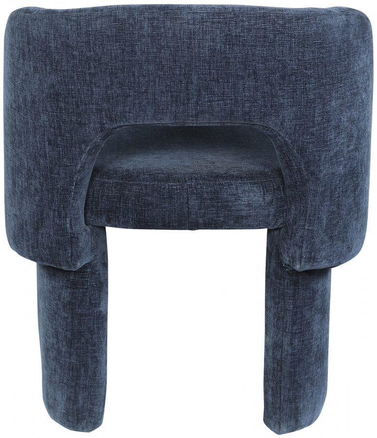 Fauteuil d'appoint rembourré en chenille Vivi