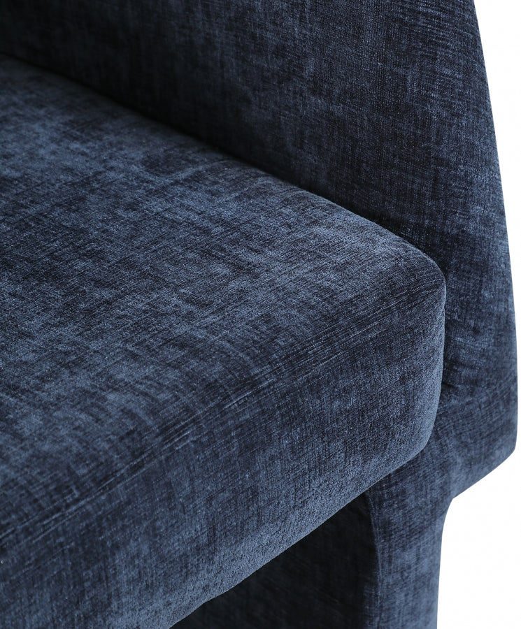 Fauteuil d'appoint rembourré en chenille Vivi