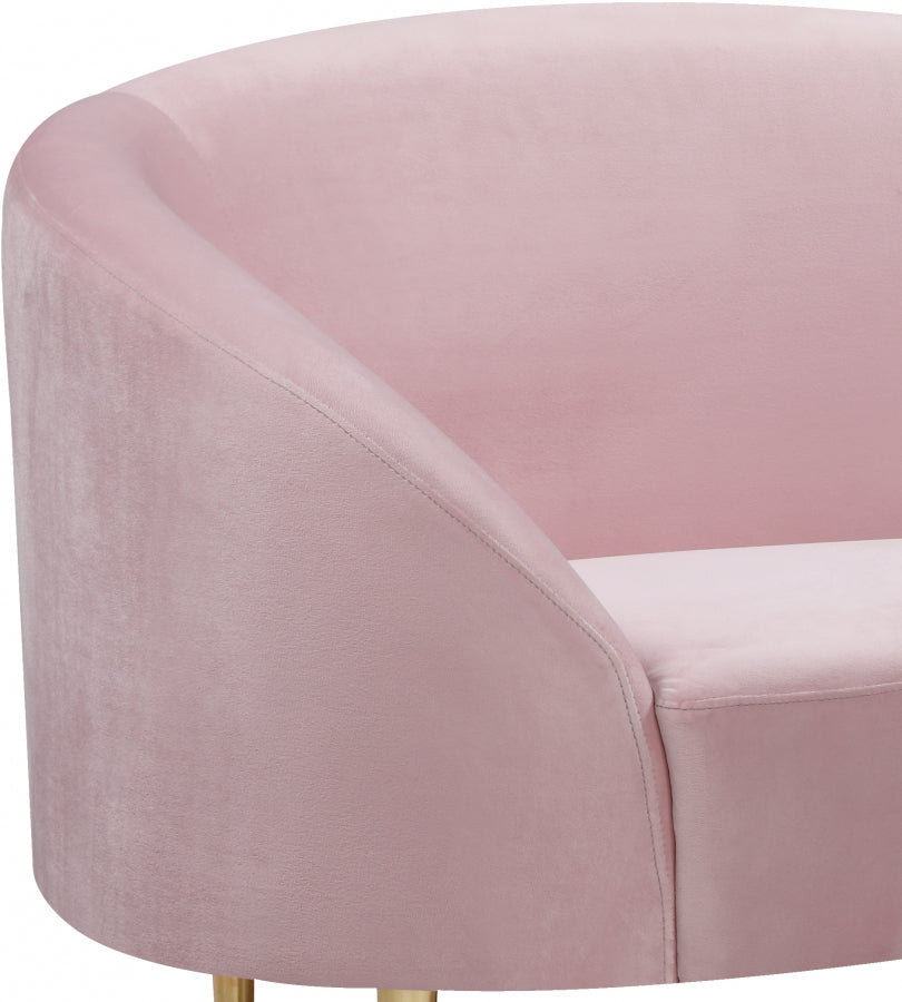Fauteuil d'appoint rembourré en chenille Vivi