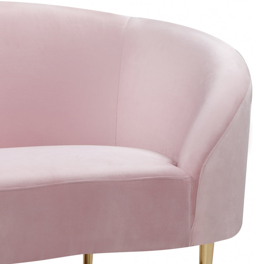 Fauteuil d'appoint rembourré en chenille Vivi