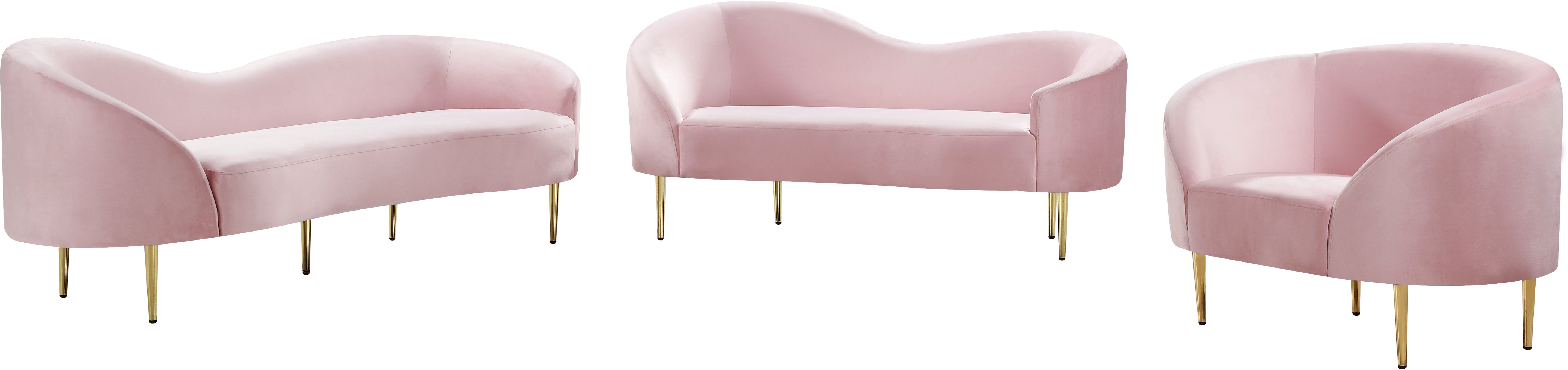 Fauteuil d'appoint rembourré en chenille Vivi