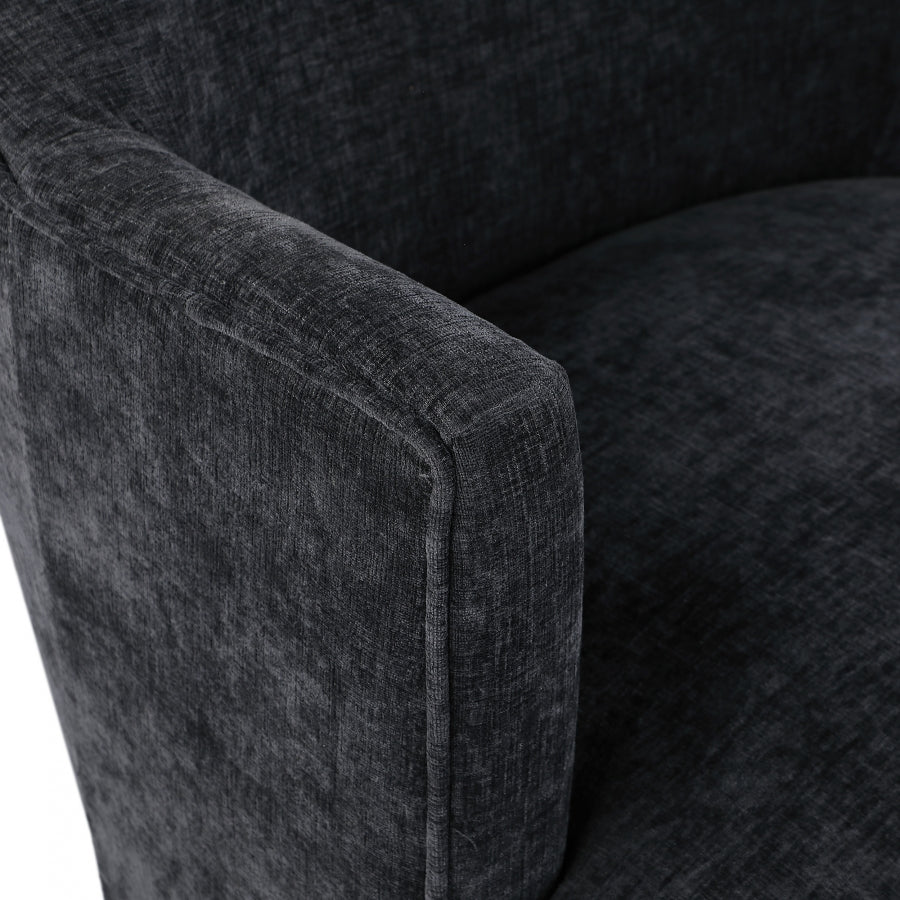 Fauteuil d'appoint rembourré en chenille Vivi