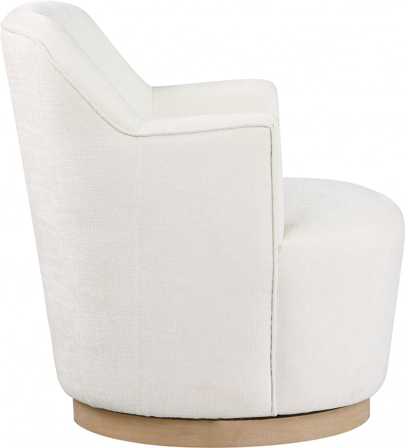 Fauteuil d'appoint rembourré en chenille Vivi