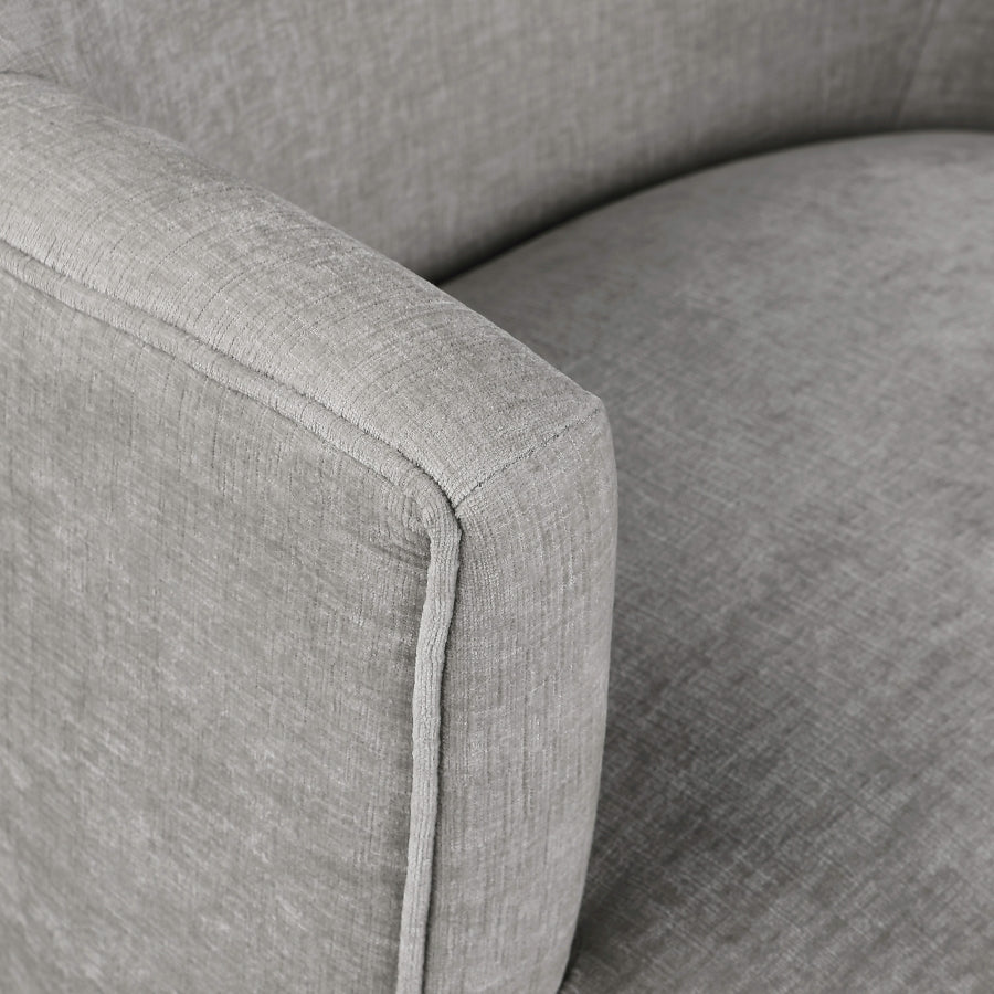 Fauteuil d'appoint rembourré en chenille Vivi