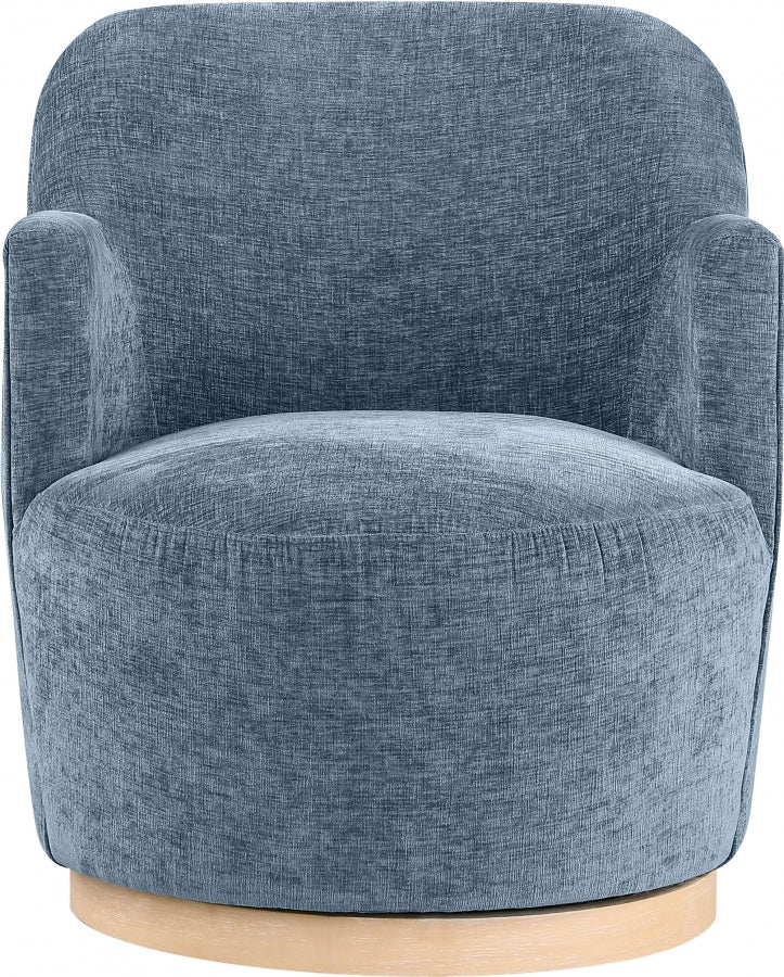 Fauteuil d'appoint rembourré en chenille Vivi
