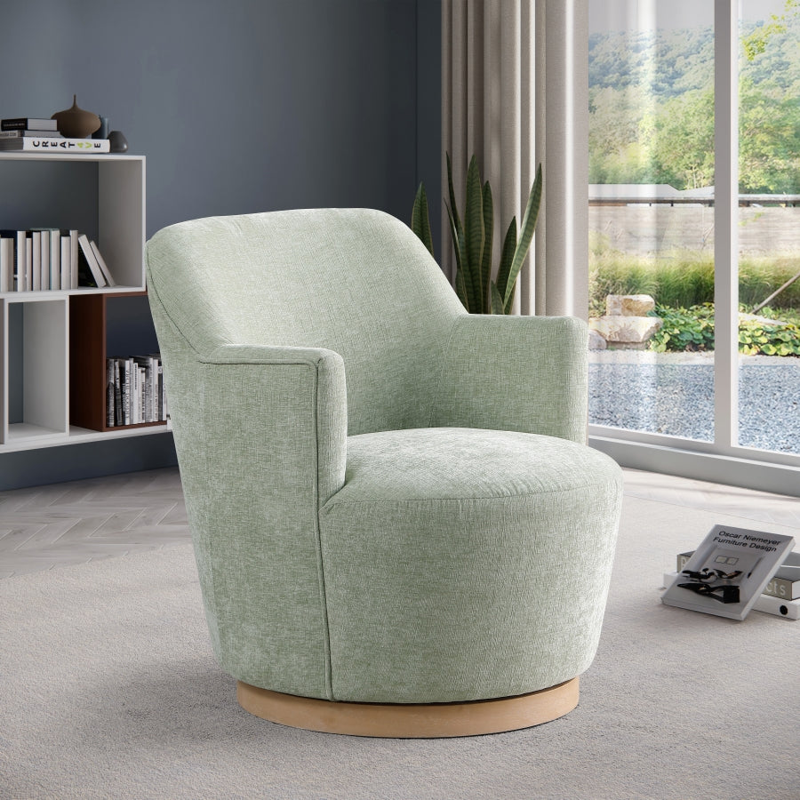 Fauteuil d'appoint rembourré en chenille Vivi