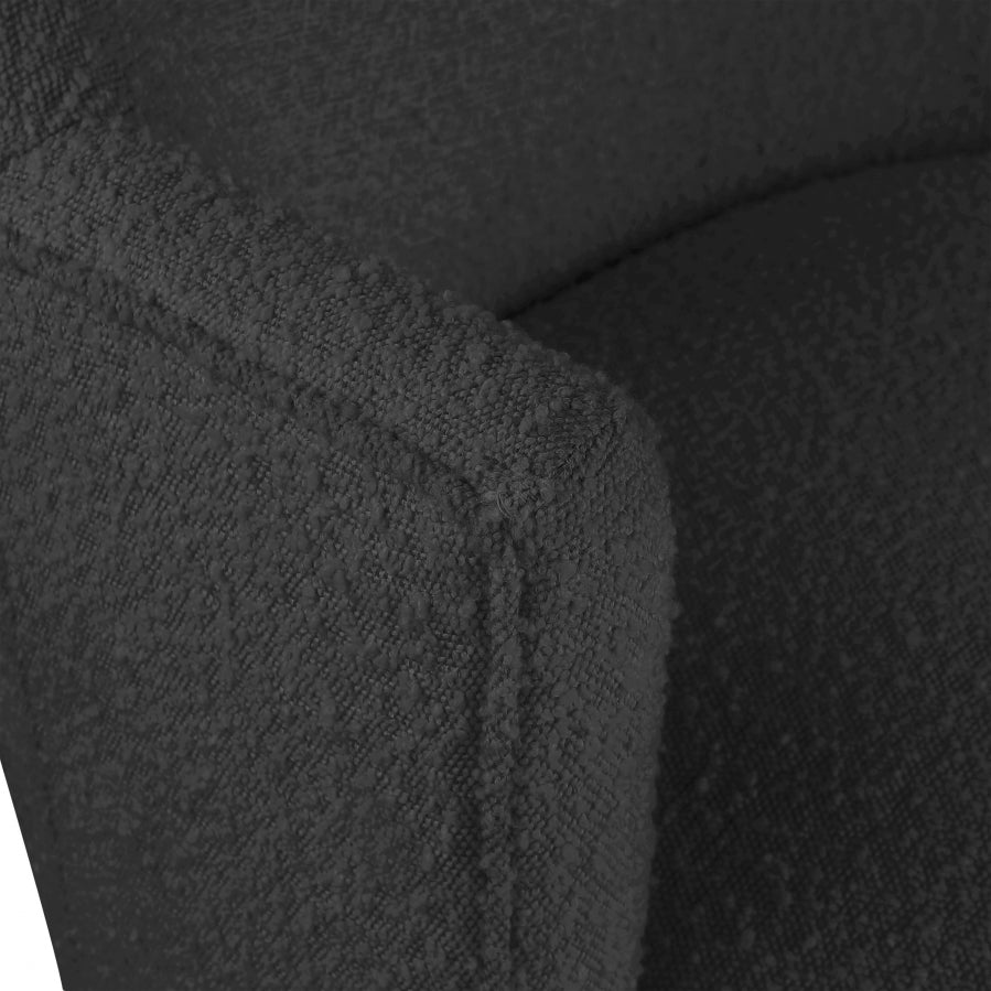 Fauteuil d'appoint rembourré en chenille Vivi