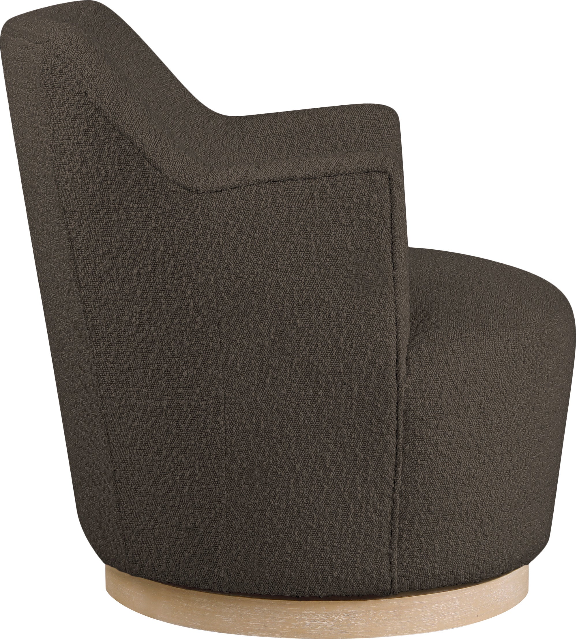 Fauteuil d'appoint rembourré en chenille Vivi
