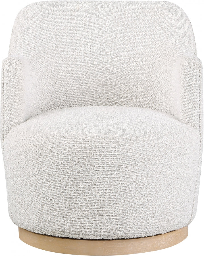Fauteuil d'appoint rembourré en chenille Vivi