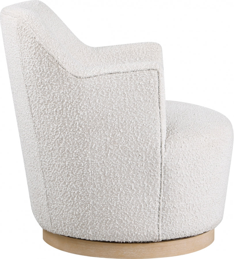 Fauteuil d'appoint rembourré en chenille Vivi