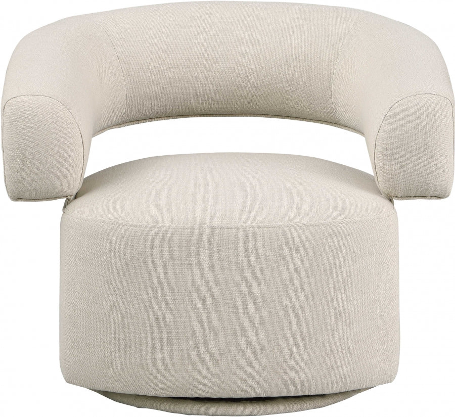 Fauteuil d'appoint rembourré en chenille Vivi
