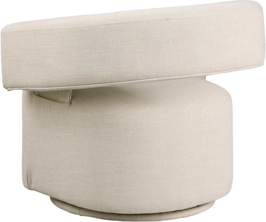 Fauteuil d'appoint rembourré en chenille Vivi