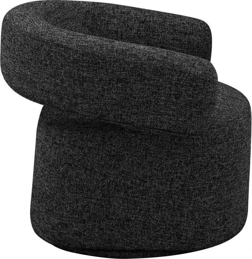 Fauteuil d'appoint rembourré en chenille Vivi