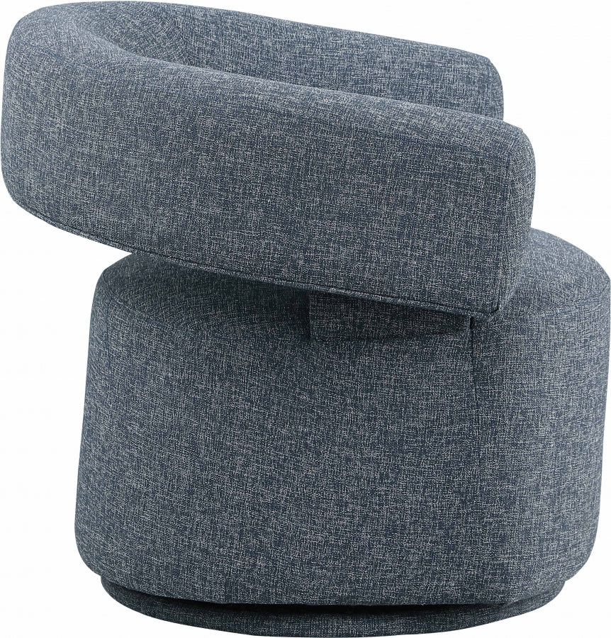 Fauteuil d'appoint rembourré en chenille Vivi