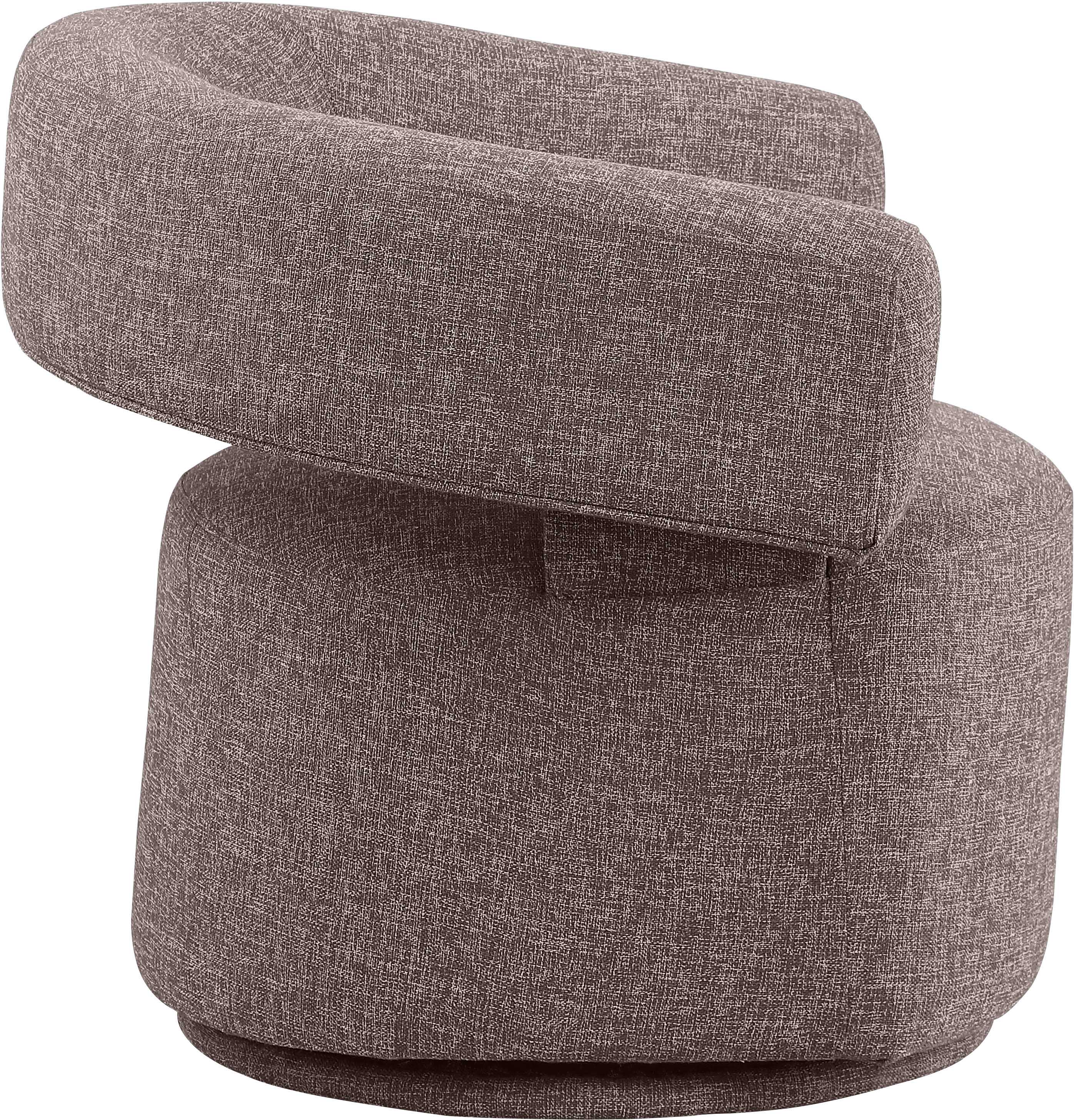 Fauteuil d'appoint rembourré en chenille Vivi