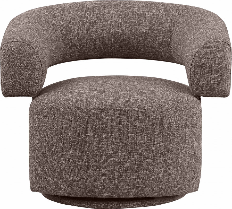 Fauteuil d'appoint rembourré en chenille Vivi