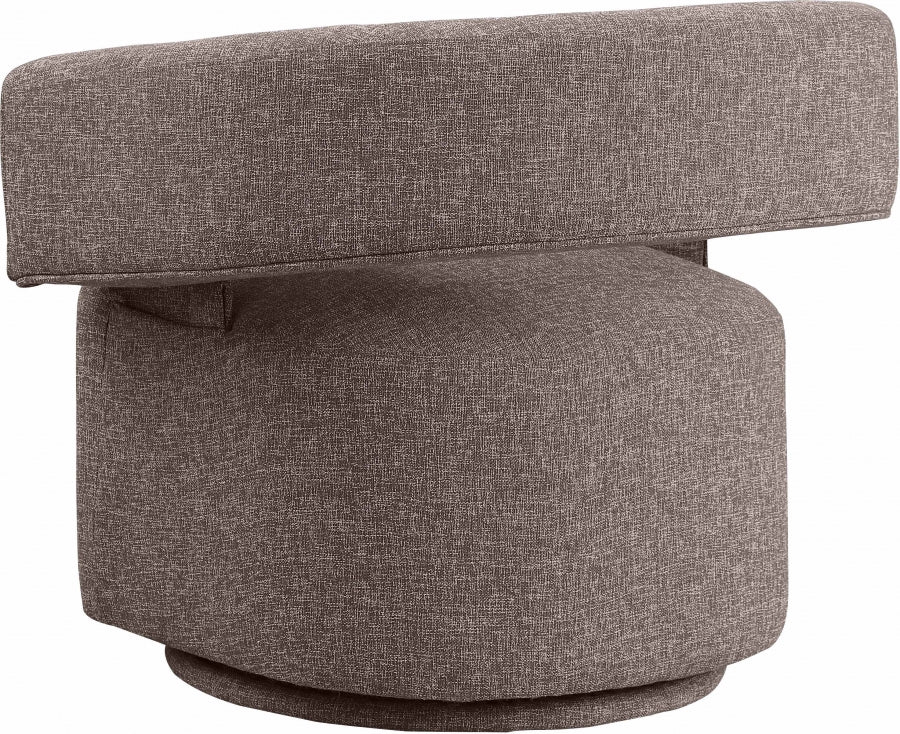 Fauteuil d'appoint rembourré en chenille Vivi
