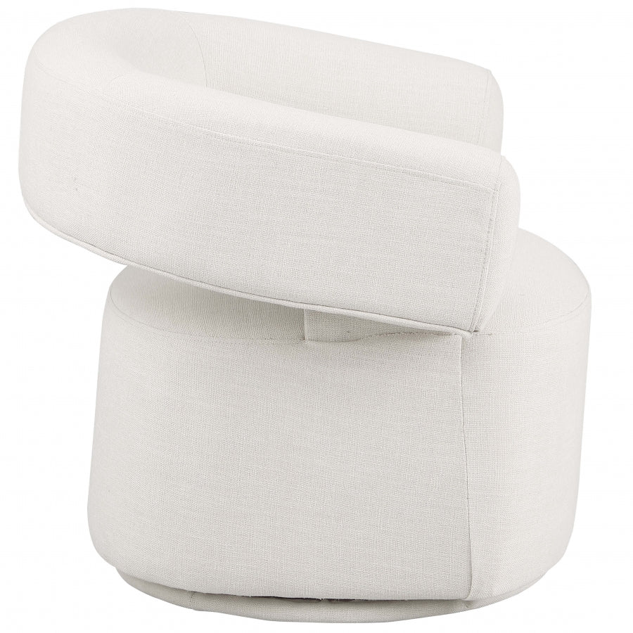 Fauteuil d'appoint rembourré en chenille Vivi