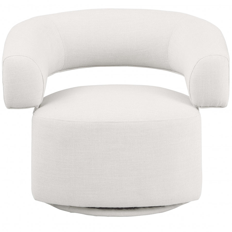 Fauteuil d'appoint rembourré en chenille Vivi