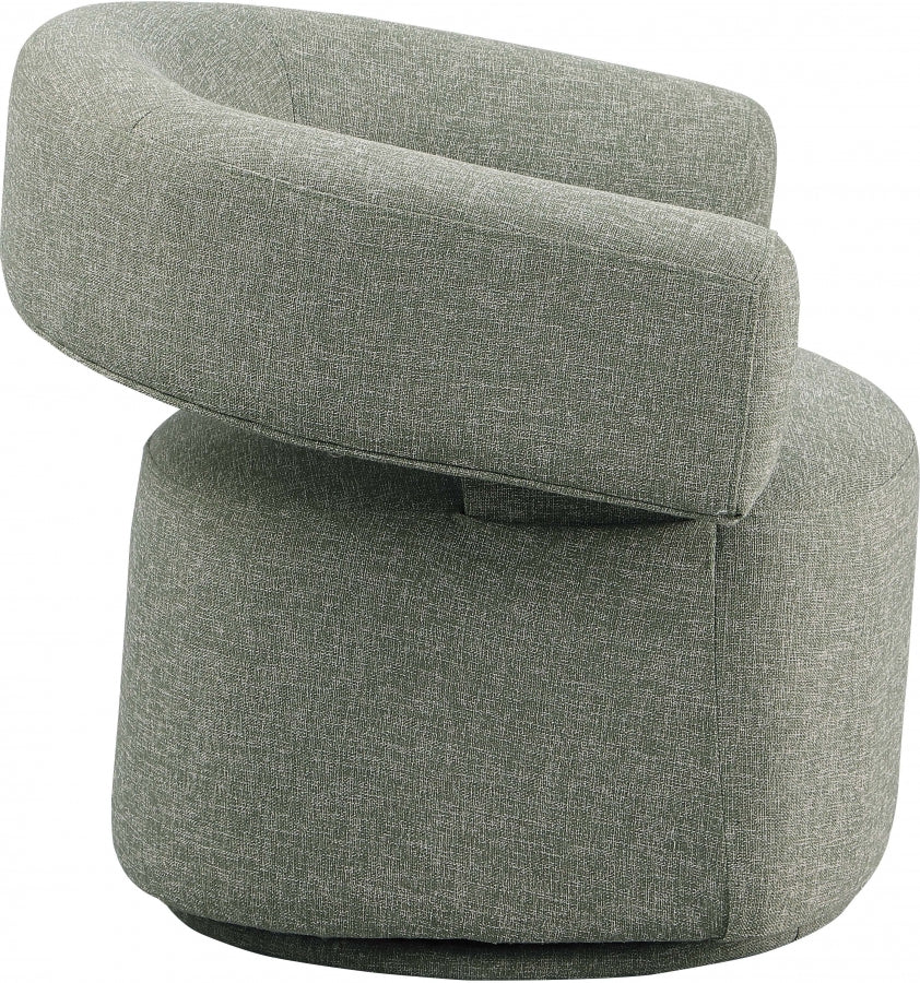 Fauteuil d'appoint rembourré en chenille Vivi