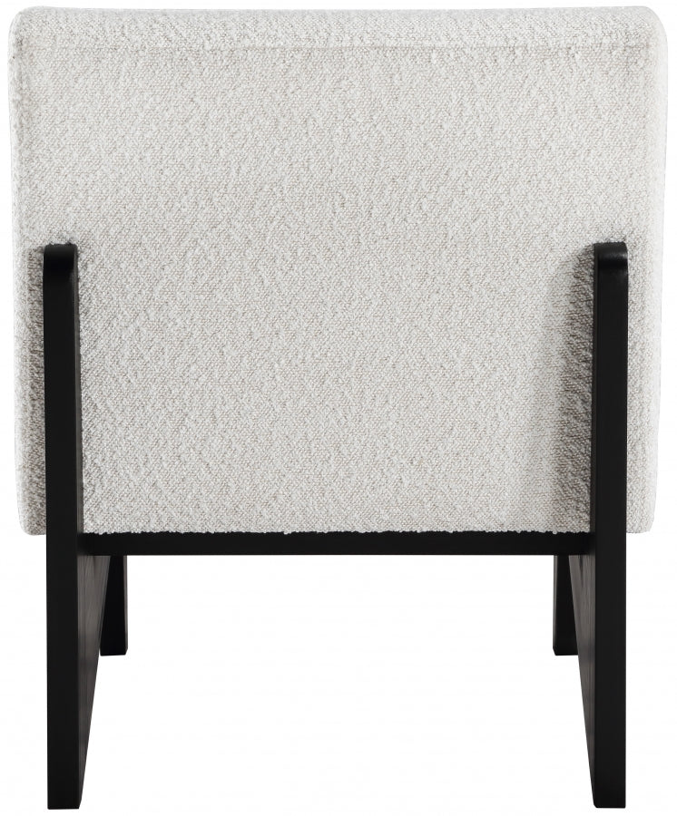 Fauteuil d'appoint rembourré en chenille Vivi