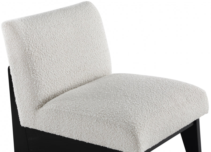 Fauteuil d'appoint rembourré en chenille Vivi