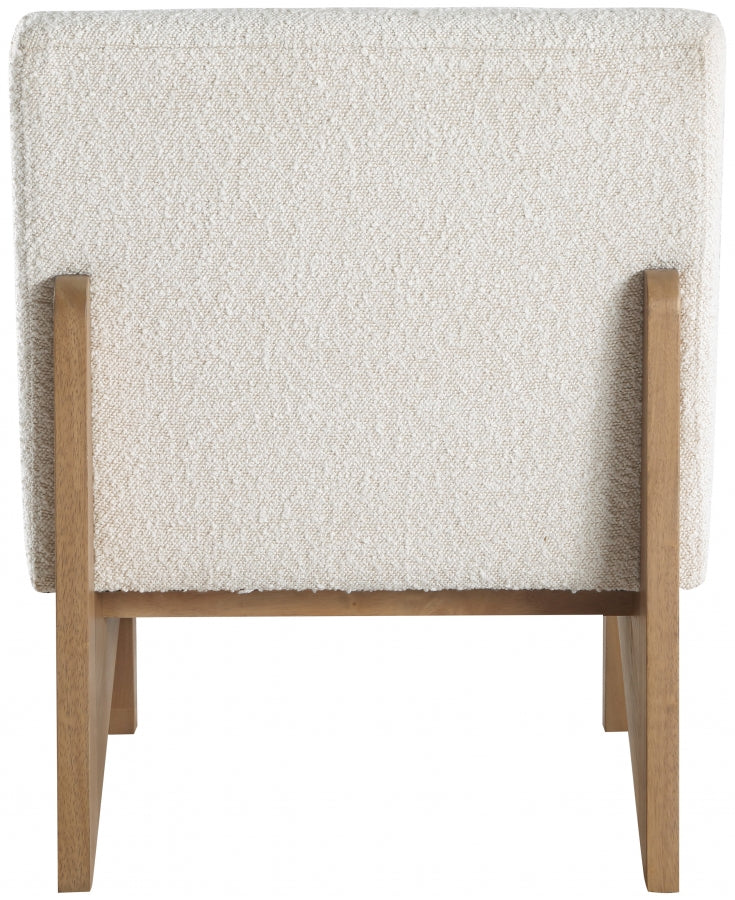 Fauteuil d'appoint rembourré en chenille Vivi