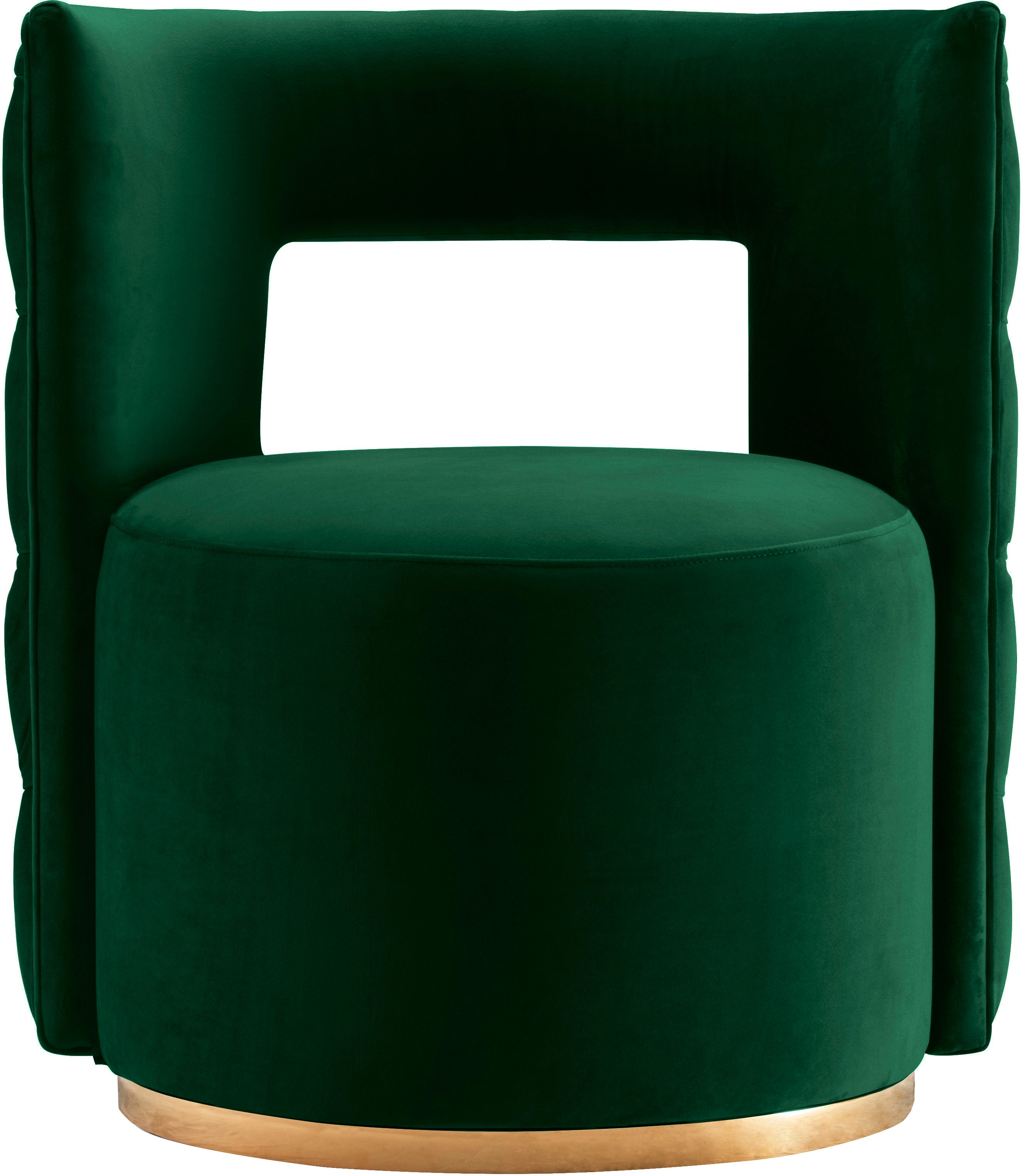 Fauteuil d'appoint rembourré en chenille Vivi