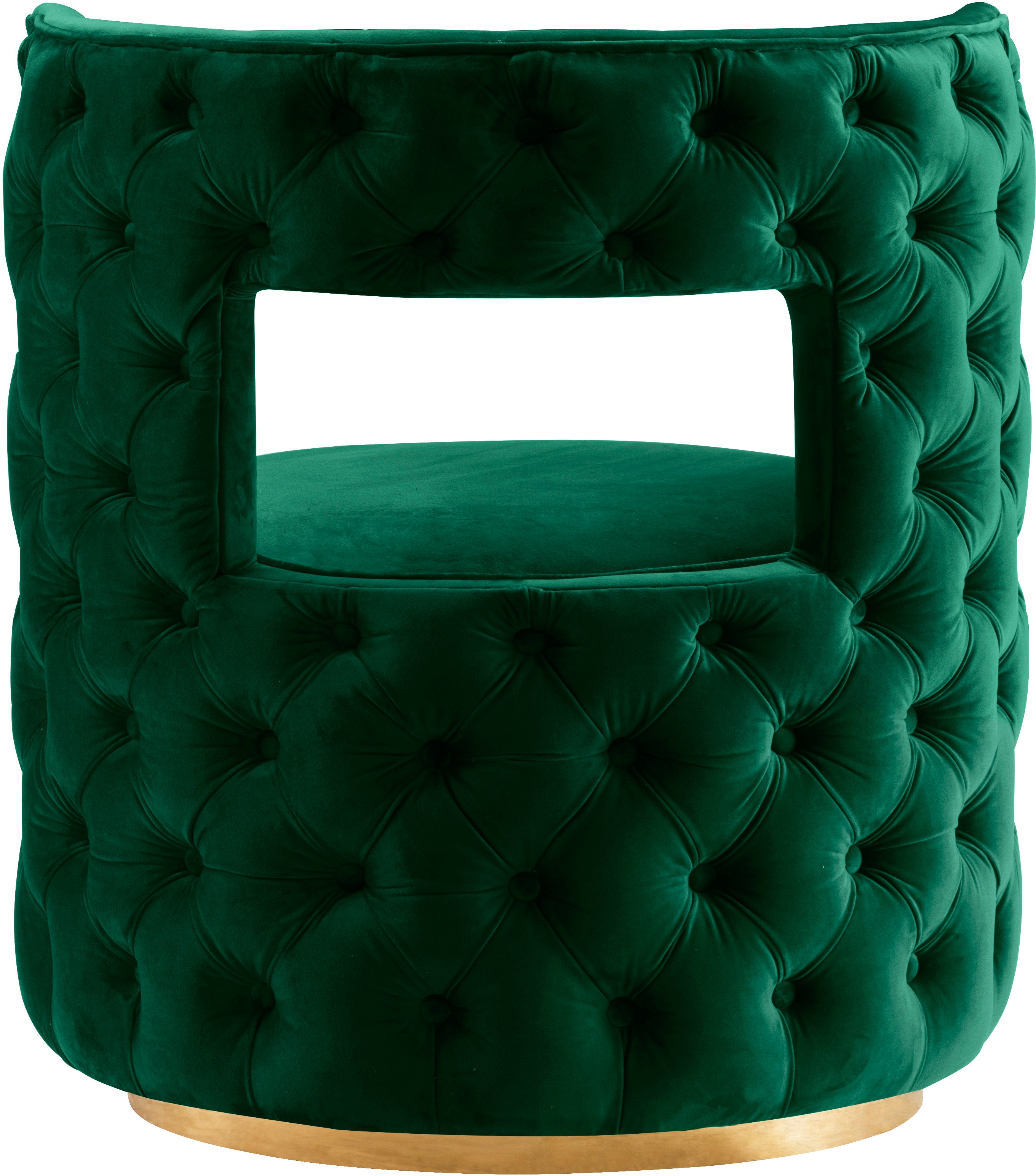 Fauteuil d'appoint rembourré en chenille Vivi