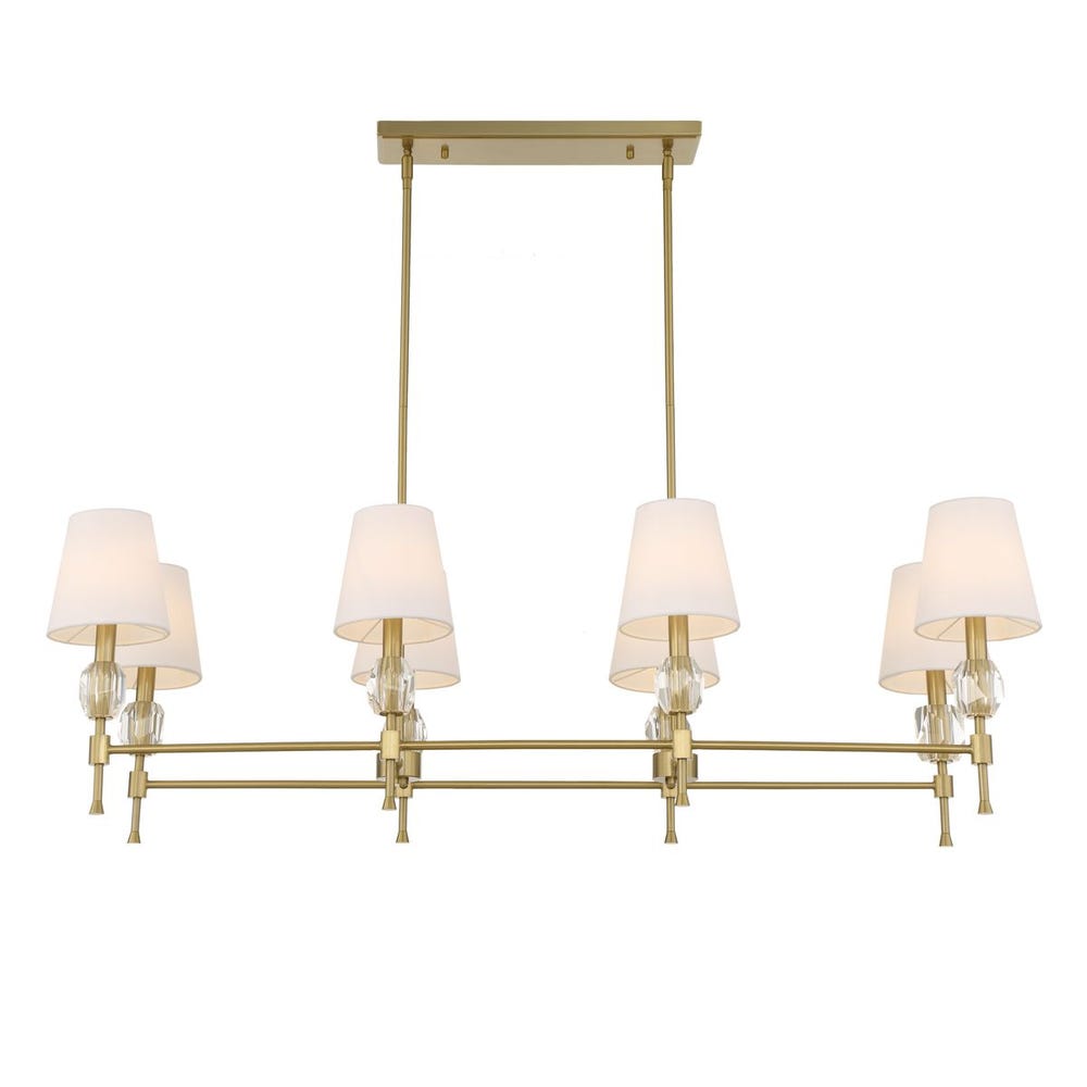Arques 8 Lt Linear Chandelier
