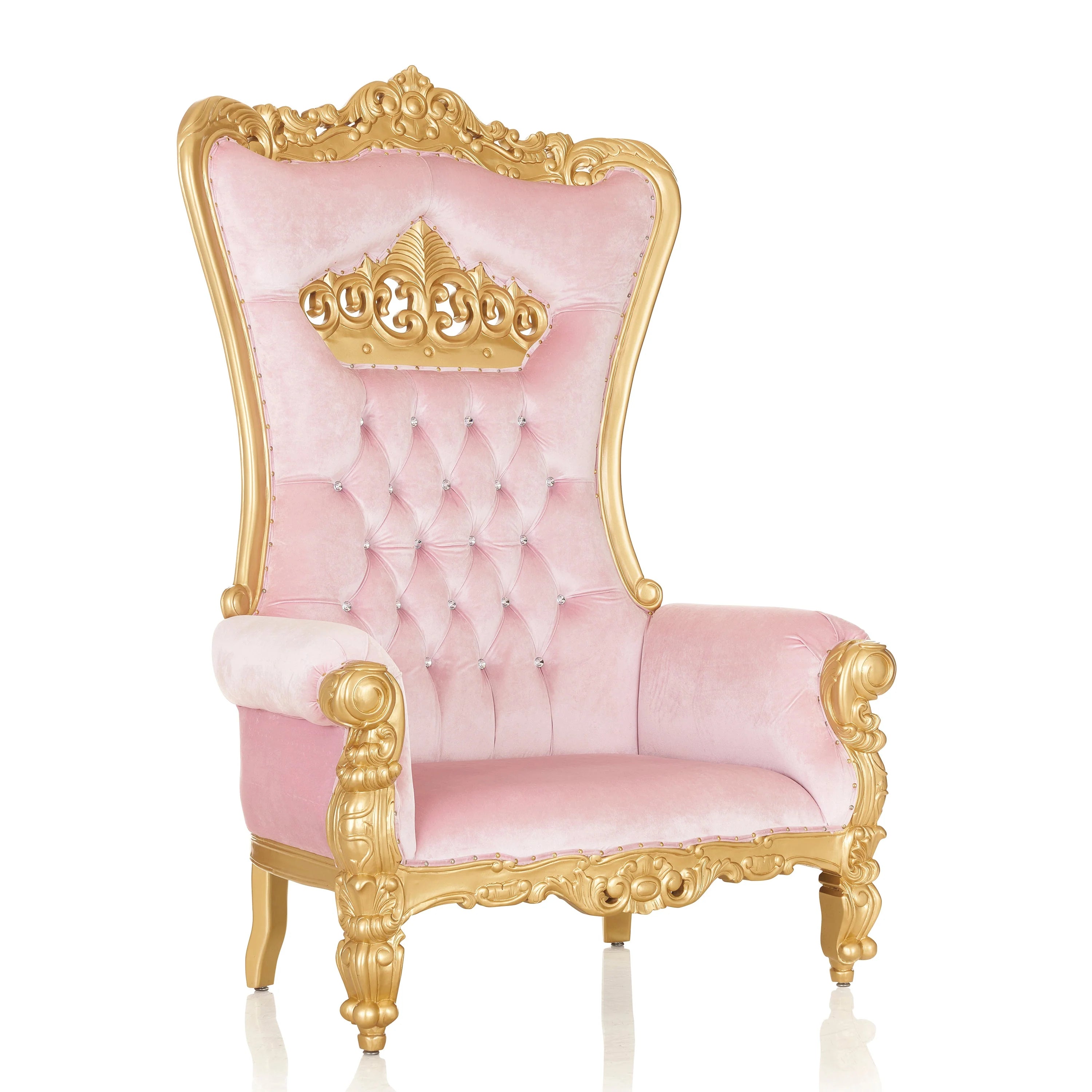 Crown Tiffany Extra Wide Throne Chair