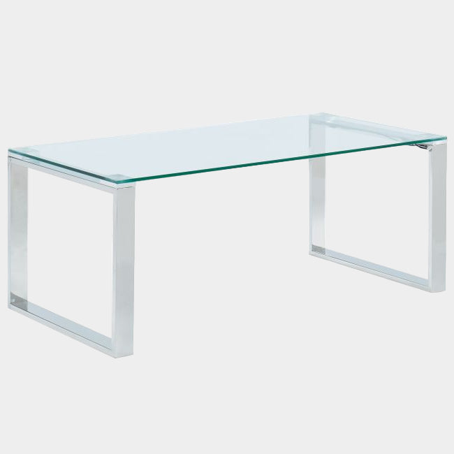 Zevon Coffee Table in Silver